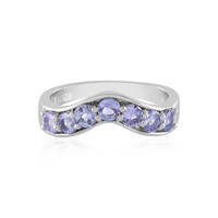 Anello in argento con Tanzanite