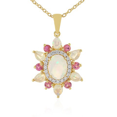 Collana in argento con Opale di Welo