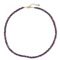 Collana in argento con Rubino Mozambico