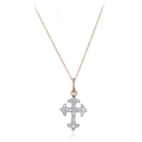 Collana in oro con Diamante I3 (I)