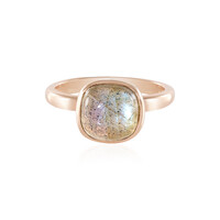 Anello in argento con Labradorite