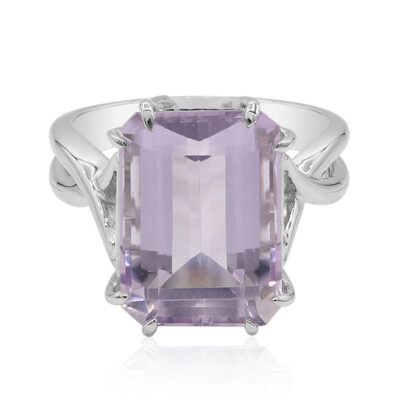 Anello in argento con Ametista Rose de France