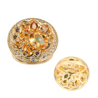 Anello in argento con Citrino
