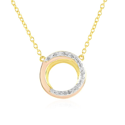 Collana in argento con Diamante I3 (J)