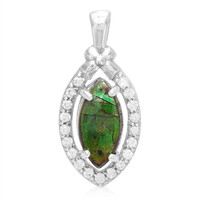 Ciondolo in argento con Ammolite