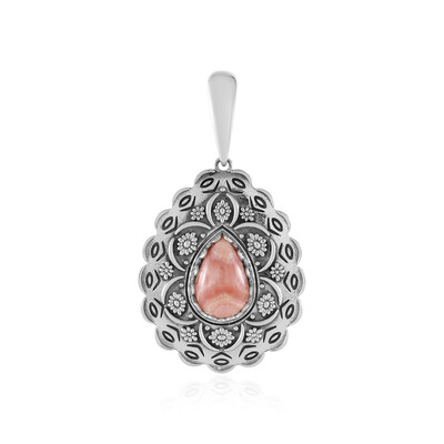 Ciondolo in argento con Rodocrosite (Desert Chic)