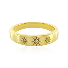 Anello in argento con Diamante PK (J)