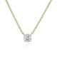 Collana in oro con Diamante IF (G) (de Melo)
