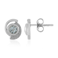 Orecchini in argento con Acquamarina Brasiliana