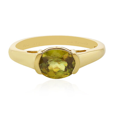 Anello in oro con Sfene (La Revelle)
