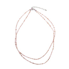 Collana in argento con Opale Rosa