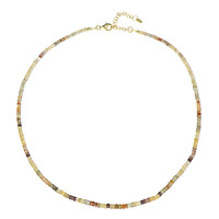 Collana in argento con Zircone Fancy