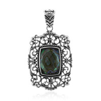 Ciondolo in argento con Quarzo Bianco (Art of Nature)