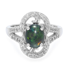 Anello in argento con Opale Mezezo
