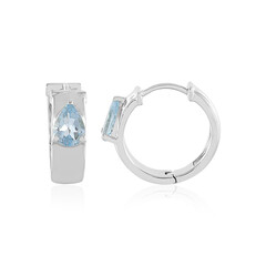 Orecchini in argento con Acquamarina