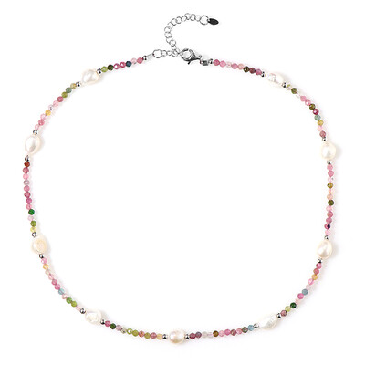 Collana in argento con Tormalina (Riya)