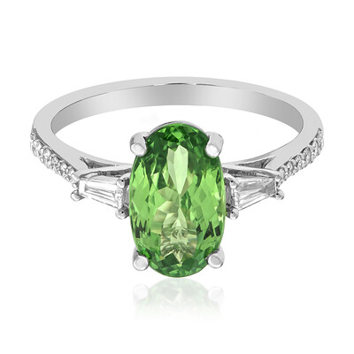 Anello in oro con Tsavorite AAA (CIRARI)