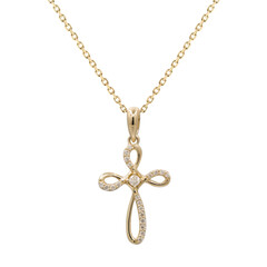 Collana in oro con Diamante I1 (H) (CIRARI)