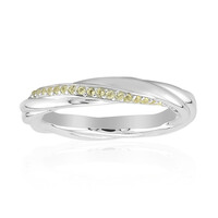 Anello in argento con Peridoto della Birmania