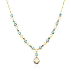 Collana in argento con Opale di Welo