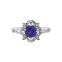 Anello in argento con Tanzanite