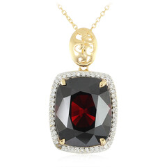 Collana in oro con Spessartina (AMAYANI)