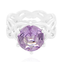 Anello in argento con Ametista Rose de France