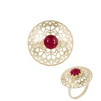 Anello in oro con Rubino del Madagascar (Ornaments by de Melo)