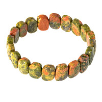 Bracciale con Unakite
