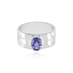 Anello in argento con Tanzanite