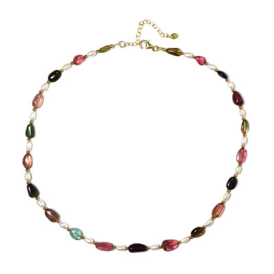 Collana in argento con Tormalina (Riya)
