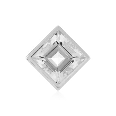 Ciondolo in argento con Quarzo Bianco (MONOSONO COLLECTION)