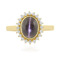 Anello in argento con Sillimanite Occhio di Gatto