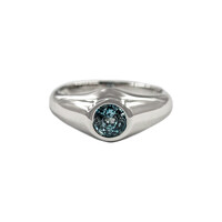 Anello in argento con Zircone Ratanakiri