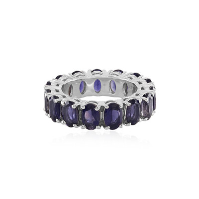 Anello in argento con Iolite