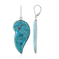 Orecchini in argento con Turchese Kingman Mohave Blu (Art of Nature)