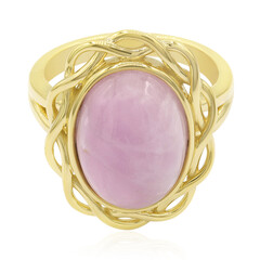 Anello in argento con Kunzite