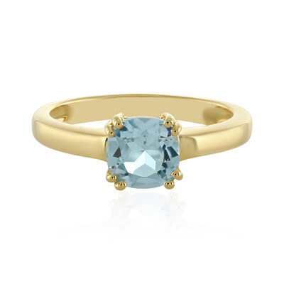Anello in argento con Topazio Blu Cielo