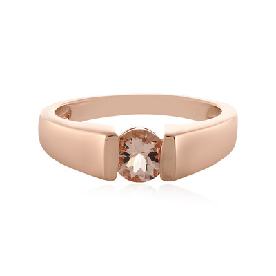 Anello in argento con Morganite