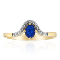 Anello in oro con Haüyne