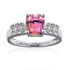 Anello in oro con Diasporo Rosa (AMAYANI)