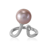 Anello in argento con Perla Ming