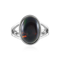 Anello in argento con Opale Mezezo