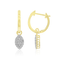 Orecchini in oro con Diamante SI2 (G)