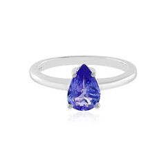 Anello in argento con Tanzanite