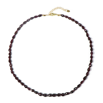 Collana in argento con Rodolite Rajasthan