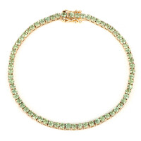 Bracciale in oro con Demantoide