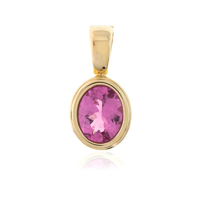 Ciondolo in oro con Rubellite Nigeriana (CUSTODANA)