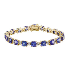 Bracciale in oro con Tanzanite AAA (CIRARI)
