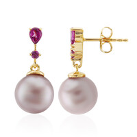 Orecchini in argento con Perla Ming (TPC)